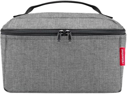 Reisenthel Travelling Beautycase twist silver Grijs - H 18 x B 27 x D 17 cm