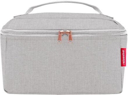 Reisenthel Travelling Beautycase twist sky rose Grijs - H 18 x B 27 x D 17 cm