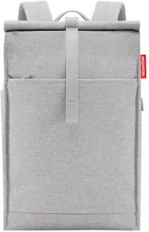 Reisenthel Urban Rolltop Backpack twist sky Rose Roze - H 49 x B 30 x D 14.5 cm