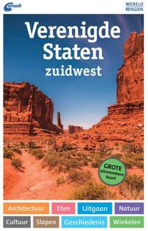 Reisgids ANWB Wereldreisgids Verenigde Staten Zuidwest, Californië - Nevada - Utah - Colorado - New Mexico - Arizona | ANWB Media