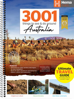 Reisgids Australia 3001 things to see & do around A4 | Hema Maps
