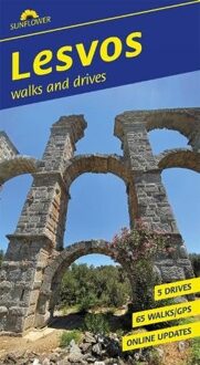 Reisgids Lesvos walks and drives | Sunflower books