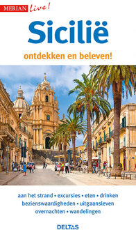 reisgids Merian live - Sicilië - (ISBN:9789044757668)