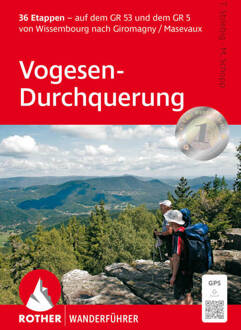 Reisgids Vogesen-Durchquerung GR5 GR53 | Rother Bergverlag