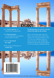 Reisgids Wat & Hoe Stedentrip Rhodos | Kosmos Uitgevers