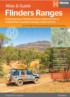 Reisgids - Wegenatlas Flinders Ranges atlas & gids | Hema Maps