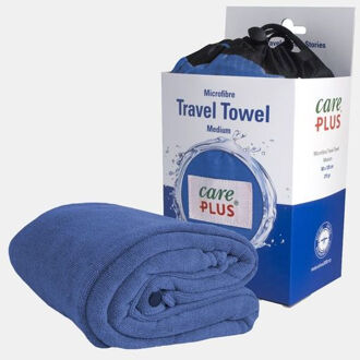 Reishanddoek microvezel - Maat: medium 60 x 120 cm - Blauw - Travel Towel