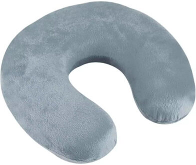 Reiskussen - nekkussen - grijs - schuim - travel pillow