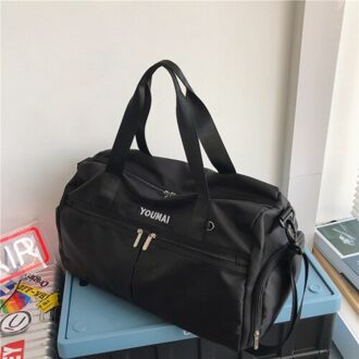 Reistas Organizer Bagage Tas Nylon Tas Reistas Verpakking Zakken Zak zwart