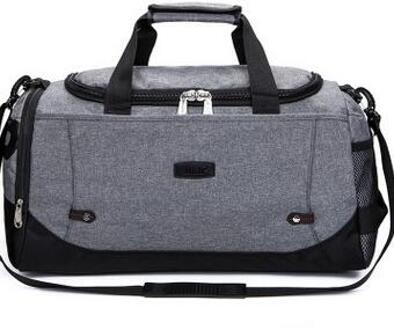 Reistas Vrouwelijke Reistas Grote Reizen Capaciteit Tas Mannen Reistas Grijs