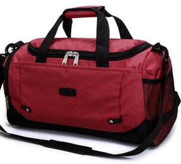 Reistas Vrouwelijke Reistas Grote Reizen Capaciteit Tas Mannen Reistas Rood