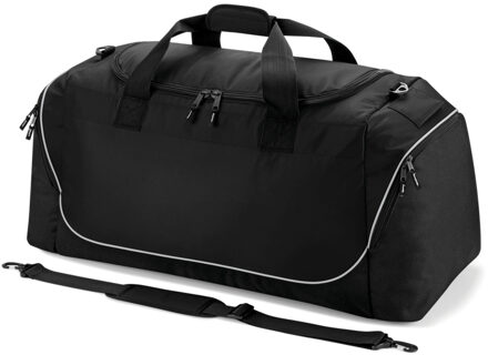 Reistas/weekendtas/sporttas model Holiday XXL - 85 x 38 x 35 cm - 3 vakken - zwart - Reistas (volwassen)