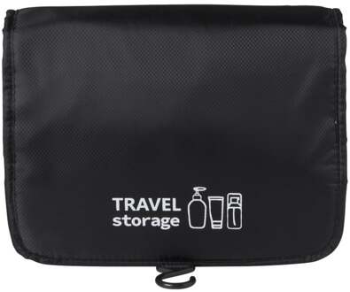 Reistas - zwart - 24,5x18,5x8,5 cm