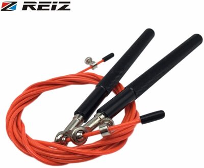 REIZ 3 Meter Metalen Kogellager Verstelbare Oefening Training Speed Springtouw Sport Skipping Fitness Apparatuur Thuis Gym