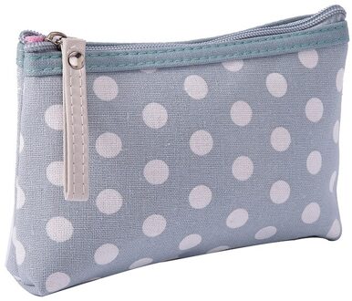 Reizen Canvas Opbergtas Draagbare Stippen Zonnebrandcrème Gezichtsmasker Organizer Bag Huidverzorgingsproducten Verpakking Zak lucht blauw