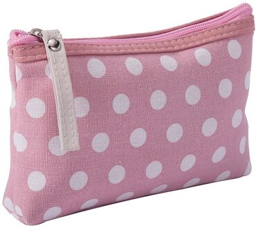 Reizen Canvas Opbergtas Draagbare Stippen Zonnebrandcrème Gezichtsmasker Organizer Bag Huidverzorgingsproducten Verpakking Zak Roze