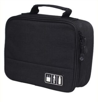 Reizen Closet Organizer Case Voor Vnetphone V6C V4C Scheidsrechter Intercom Hoofdtelefoon Opbergtas Datakabel Usb Bag Rits Accessoires