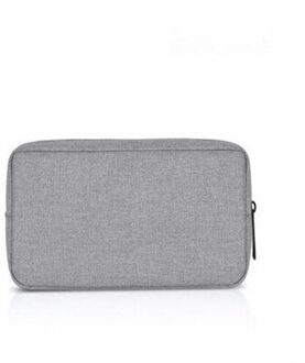 Reizen Digitale Opbergtas Usb Datakabel Organisator Oortelefoon Draad Charger Power Battery Rits Elektronica Accessoires Kit Case groot grijs
