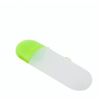 Reizen Draagbare Tandenborstel Doos Tandpasta Houder Cup Wassen Tandenborstel Cartridge Protector Mouw Box Badkamer Producten groen