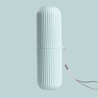 Reizen Draagbare Tandenborstel Tandpasta Houder Storage Case Box Organizer Huishoudelijke Opslag Cup Outdoor Houder Badkamer Accessorie groen