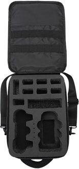 Reizen Draagtas Opbergtas Beschermende Afstandsbediening Drone Accessoires Afneembare Band Handtas Thuis Voor Dji Mavic Mini 2 zwart