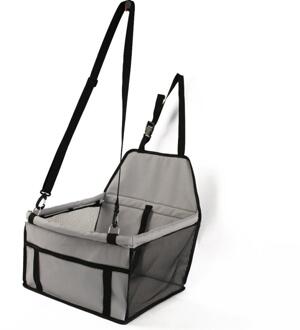 Reizen Hond Auto Seat Cover Veiligheid Opvouwbare Hangmat Carriers Bag voor Katten Seat Mand Seat Ondersteunt Auto Interieur Accessoires grijs