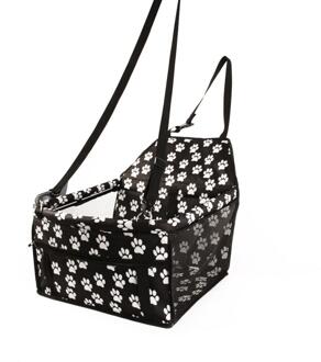 Reizen Hond Auto Seat Cover Veiligheid Opvouwbare Hangmat Carriers Bag voor Katten Seat Mand Seat Ondersteunt Auto Interieur Accessoires zwart kat Claw