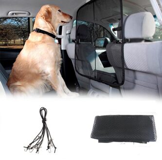 Reizen Hond Autostoel Terug Netto Mesh Barrière Protector Pet Supply Veiligheid Effectieve