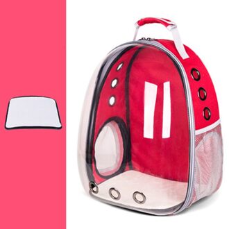 Reizen Kat Bag Vrouwen Transparante Pvc Grote Carrier Kat Rugzak Venster Handtas Astronauta Mochila Gato Puppy Hond Tas 50WC4