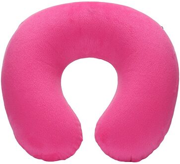 Reizen Kussen Kantoor Hoofdsteun U-vorm Opblaasbare Plushneck Ondersteuning Kussen Nekkussen Reizen Kussen Nek Verlichten Vermoeidheid 5