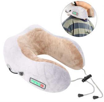 Reizen Nekkussen Vorm Zachte Head Rest Kussen Kantoor Auto Thuis Slaap Kussen Rest Ondersteuning Gezondheidszorg Nek Massage