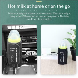 Reizen Opslag Melk Usb Verwarming Voeden Auto Outdoor Thermostaat Thermische Zuigeling Isolatie Zak Verpleging Draagbare Flessenwarmer