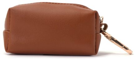 Reizen Outdoor Portable Hond Kak Zak Dispenser Pu Leather Pouch Pet Puppy Kat Pick Up Kak Tas Houder Vuilnis Afval tassen 4