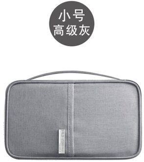 Reizen Portemonnee Familie Paspoorthouder Creatieve Waterdichte Document Case Organizer 3017/22 2-grijs