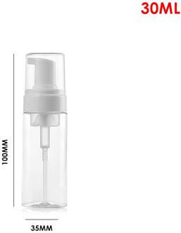 Reizen Pot Handheld Transparant Lege Container fles Shampoo Dispenser vloeibare zeep handdesinfecterend houder badkamer accessoires 30ml