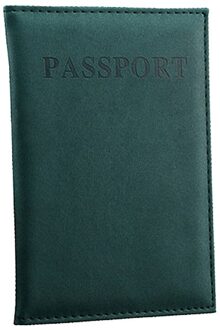 Reizen PU Lederen Paspoort Dekt Vrouwen Mannen Reizen Creditcardhouder Reizen ID Cover Holder Protector Organizer Paspoort Zak DG