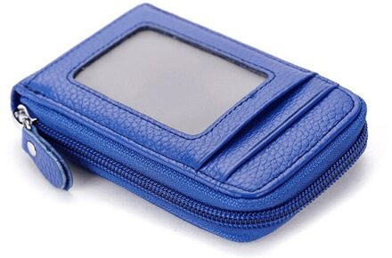 Reizen Reis Bankkaart Organisator Portemonnee Paspoort Id Kaarthouder Ticket Credit Card Bag Case Rits blauw