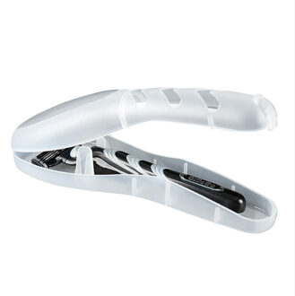 Reizen Scheerapparaat Case Scheermes Box Blades Houder Plastic Koffer Houder Bagage Boarding Draagbare Verpakking Organisator Accessoires