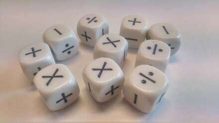 Reken Dobbelsteen (10 stuks)