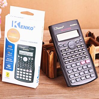 Rekenmachine Handheld Multifunctionele 2-Line Display Digitale Lcd Scientific Calculator Voor Kantoor School Briefpapier