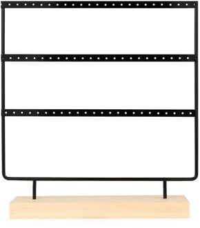 Rekken Houders Opslag Houders Woonkamer Triple-Tiered Oorbellen Display Sieraden Stud Oorbellen Sieraden Rack Thuis Desktop Storage