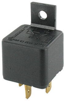 Relais 12V 30A 5 polig aan/aan/uit 40381
