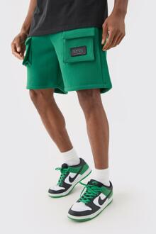 Relaxed Cargo Tab Short, Green