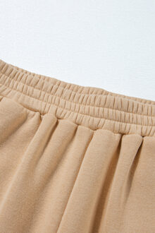 Relaxed Fit Trainingspak Set Bruin