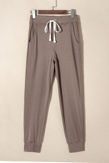 Relaxedfit Joggers met Koordtaille Grijs