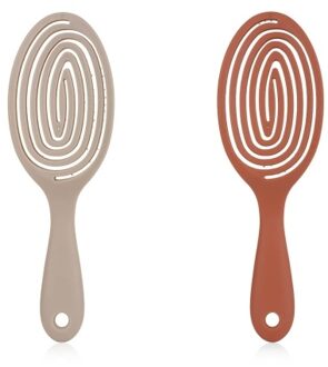 Relaxing Elastic Massage Comb Portable Hair Brush Massage Brush