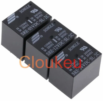 Relay SRE-05VDC 12VDC 24VDC-SL-2C 3A 8pin