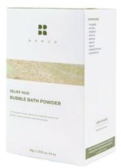 Relief Mud Bubble Bath Powder Set 50g x 6pcs