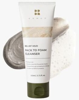 Relief Mud Pack To Foam Cleanser 110ml