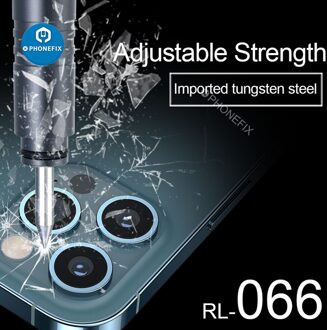 Relife RL-066 Verwijderen Glas Back Cover Gereedschap Voor Iphone Achter Behuizing Batterij Stralen Camera Lens Breken Crack Slopen Pen